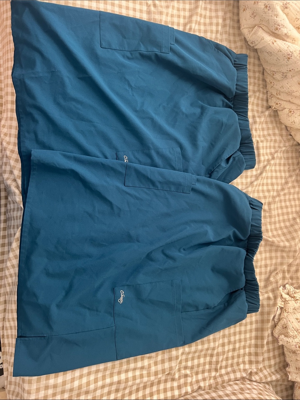 C Saucy Scrub Skirt Caribbean Blue S